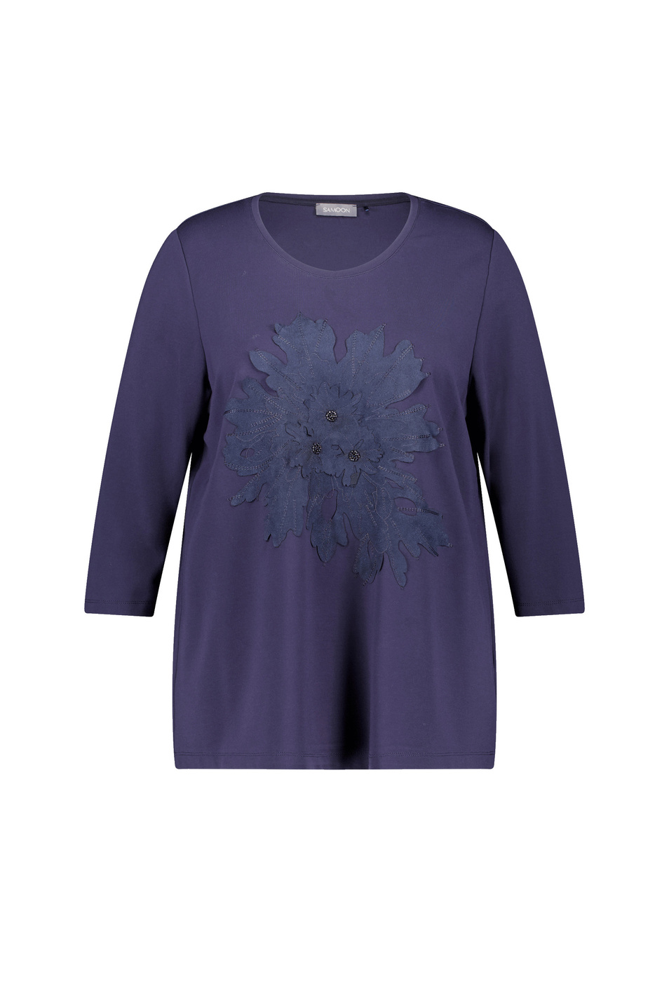 Женский Samoon Джемпер со стразами (цвет ), артикул 470006-86014 | Фото 1