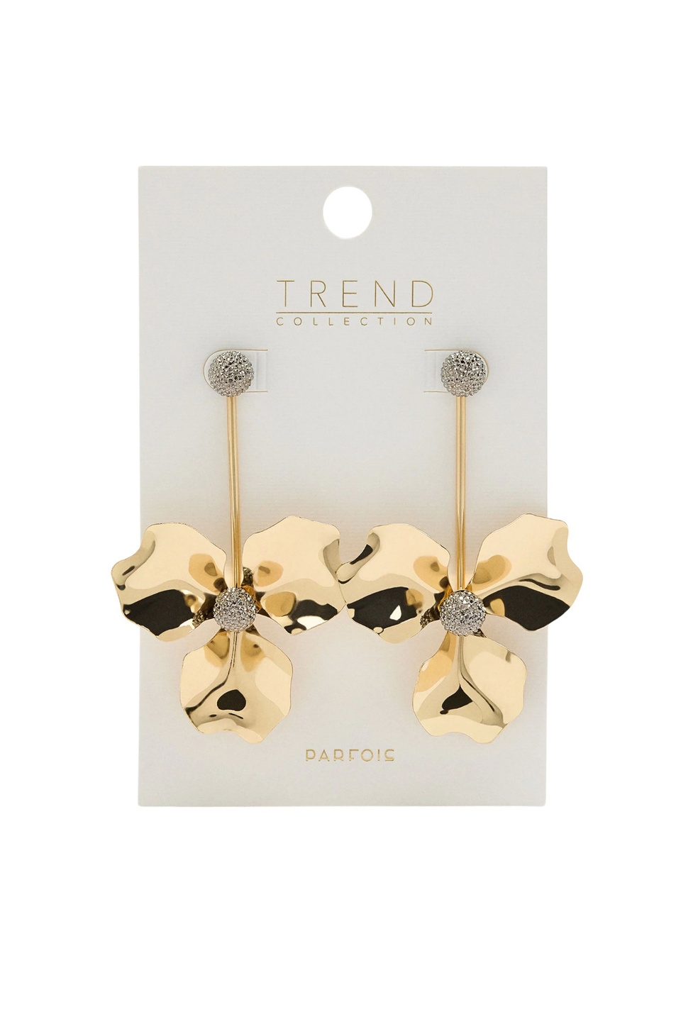 Женский Parfois Серьги с подвеской в виде цветка (цвет ), артикул 242635 | Фото 3