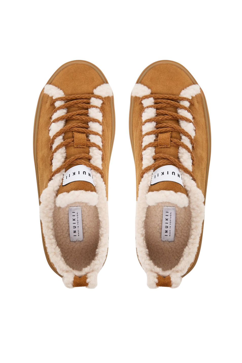 Женский Inuikii Кеды SHEARLING LOW с натуральным мехом (цвет ), артикул 1001.001.0242 | Фото 4