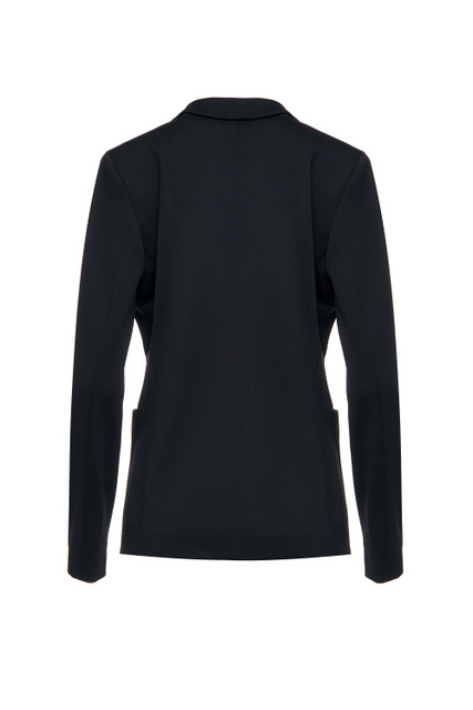 Пиджак с накладными карманами|Основной цвет:Черный|Артикул:50473091 | Фото 2