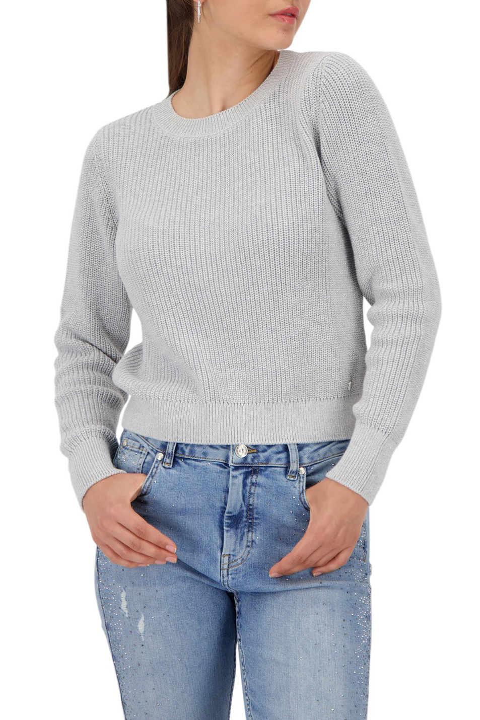 Женский Monari Джемпер с люрексом (цвет ), артикул 809134 | Фото 3