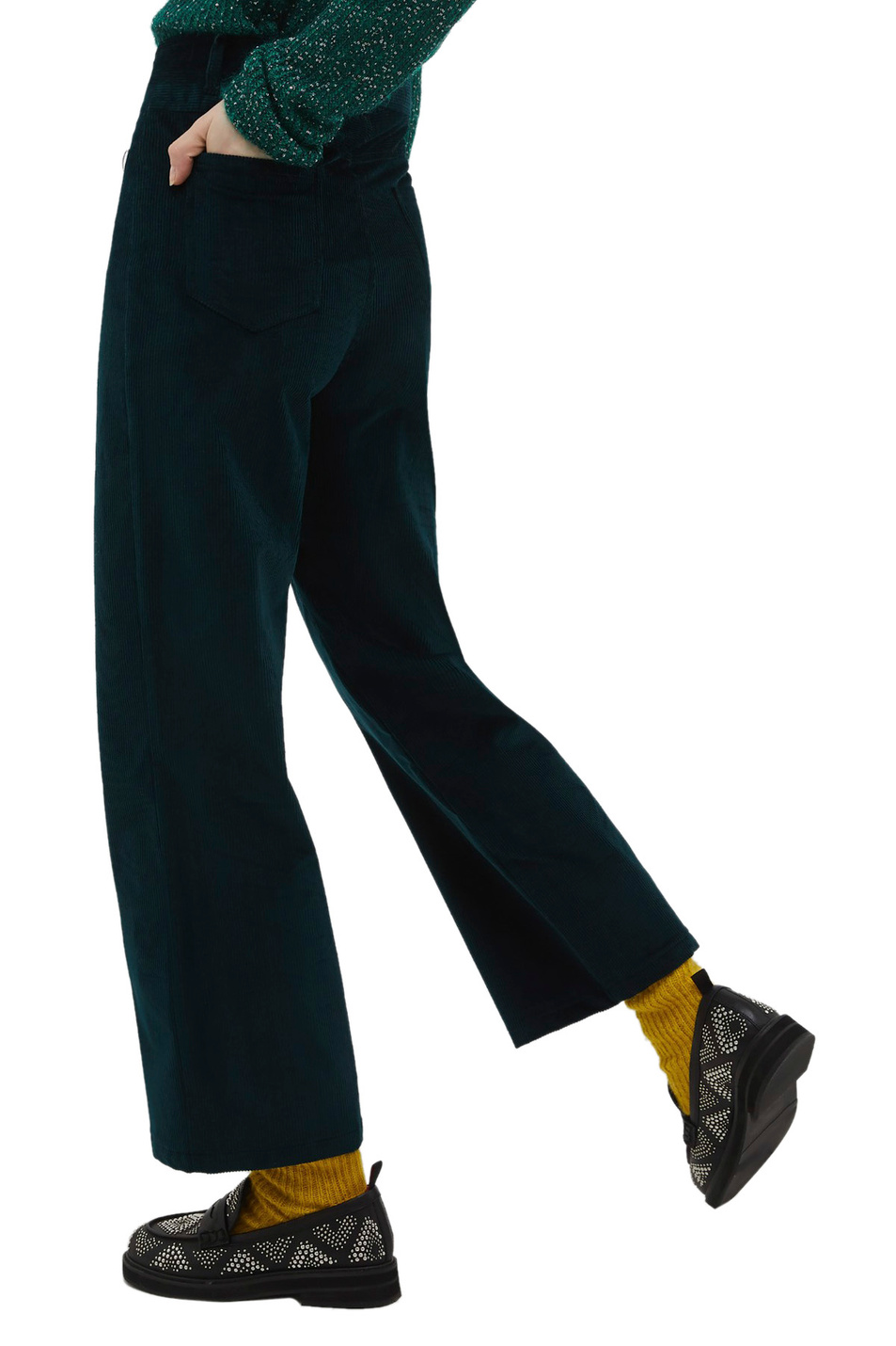 MAX&Co. Вельветовые брюки ORIGINAL (цвет ), артикул 71342522 | Фото 4