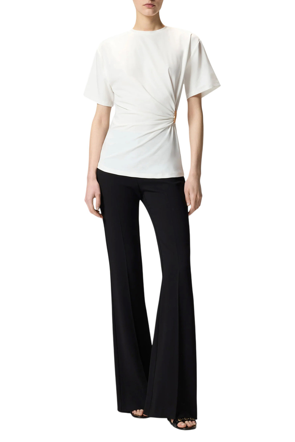 Женский Pinko Футболка с драпировкой (цвет ), артикул 106455A35D | Фото 3