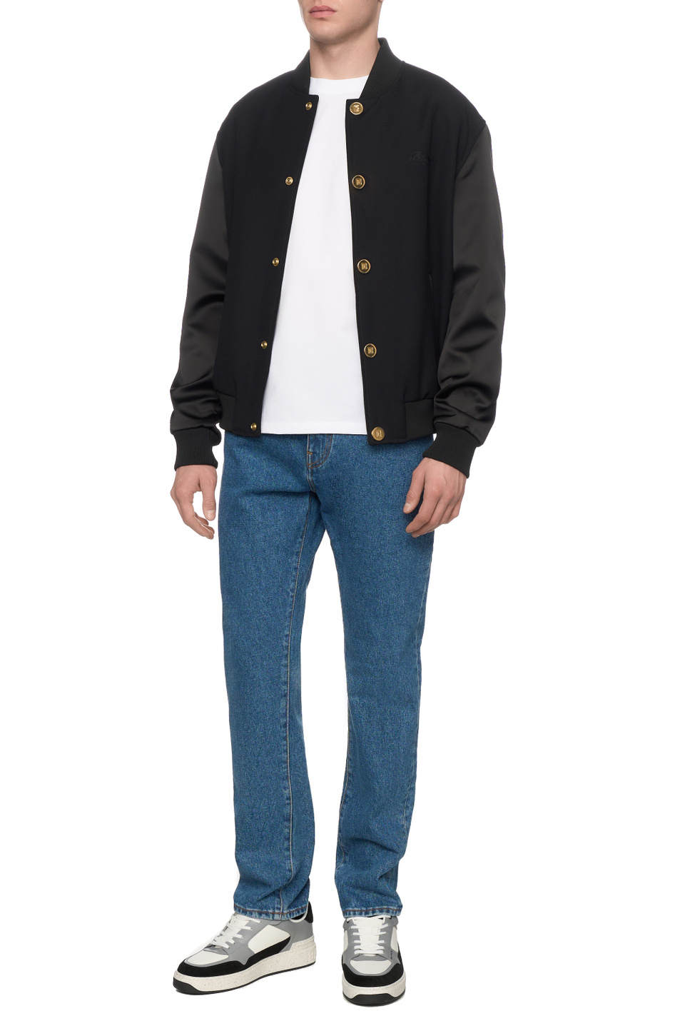 Мужской Balmain Футболка из хлопка (цвет ), артикул FH1EG000BC91 | Фото 3
