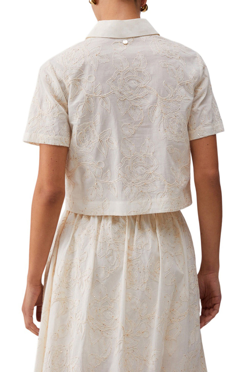 Женский Liu Jo Блузка с вышивкой (цвет ), артикул WA6508T472A | Фото 4