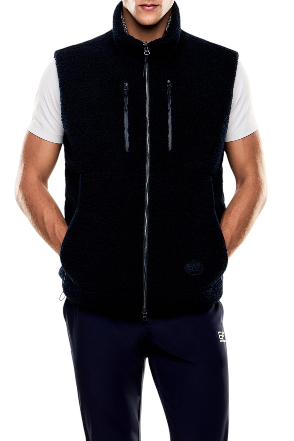 Мужской EA7 Жилет двусторонний с логотипом (цвет ), артикул 7M000931-AF17399 | Фото 4