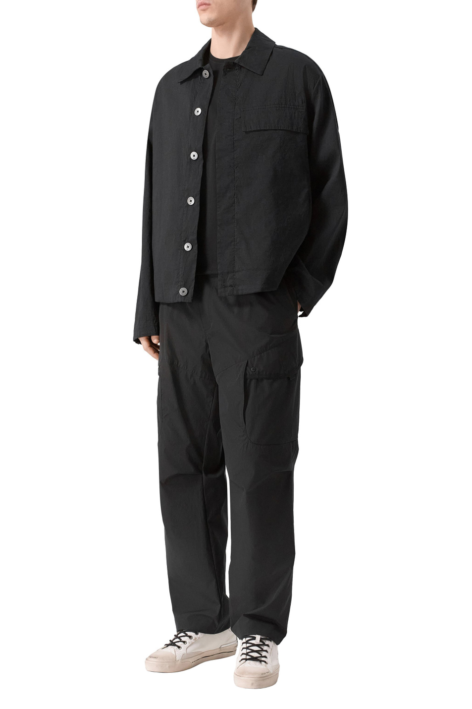 Футболка BAILDON из натурального хлопка|Основной цвет:Черный Мужской Parajumpers Футболка BAILDON из натурального хлопка (цвет ), артикул PMTSRY02 | Фото 3