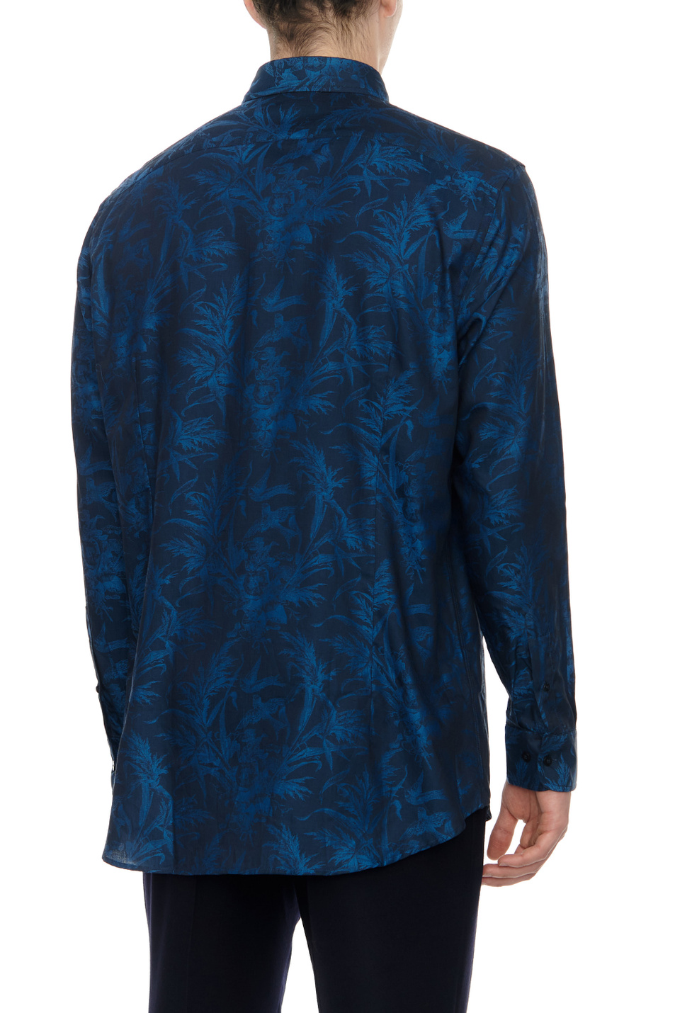 Мужской Etro Рубашка из натурального хлопка с принтом (цвет ), артикул 1290831110200 | Фото 4