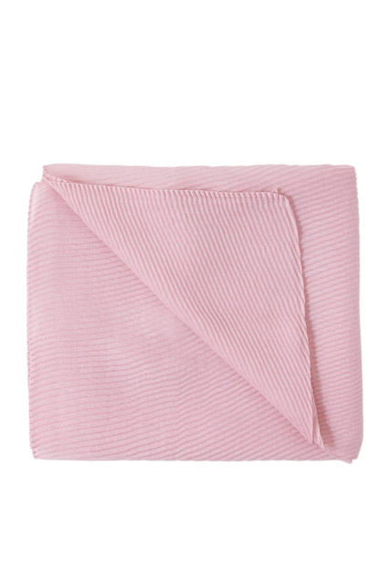 Однотонный шарф|Основной цвет:Розовый|Артикул:387011 | Фото 2