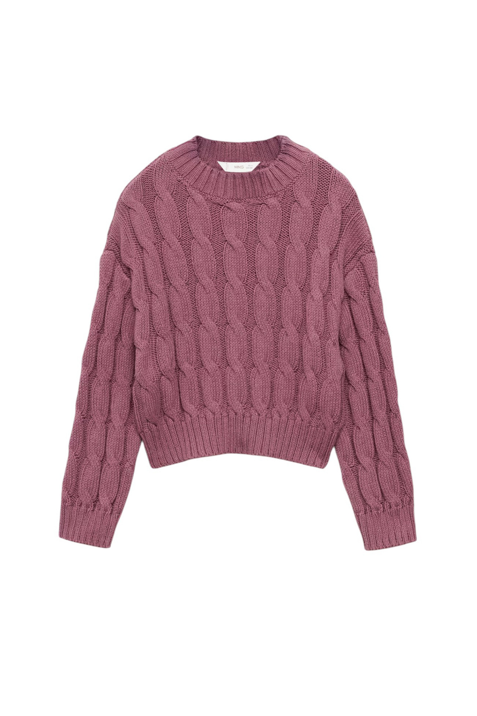Девочкам Mango Kids Свитер CARLI из смесового хлопка (цвет ), артикул 87020458 | Фото 1