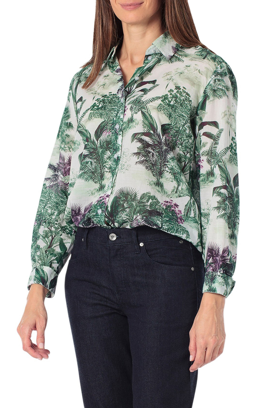 Женский Gerry Weber Блузка с принтом (цвет ), артикул N60470 | Фото 4