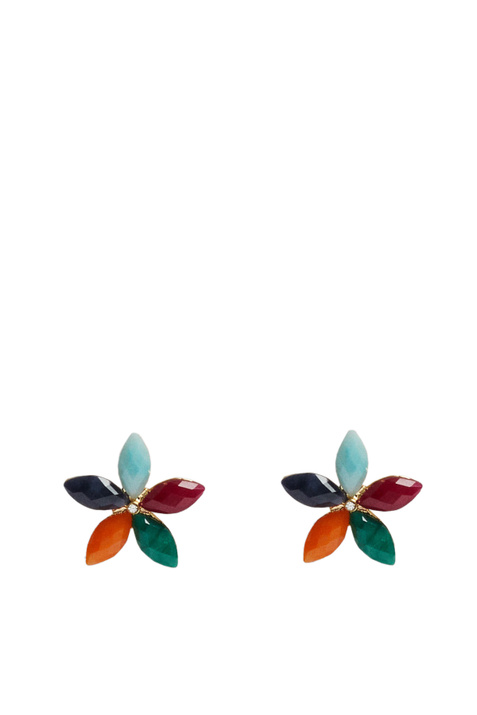 Parfois Серьги в форме цветов с кристаллами ( цвет), артикул 173549 | Фото 1