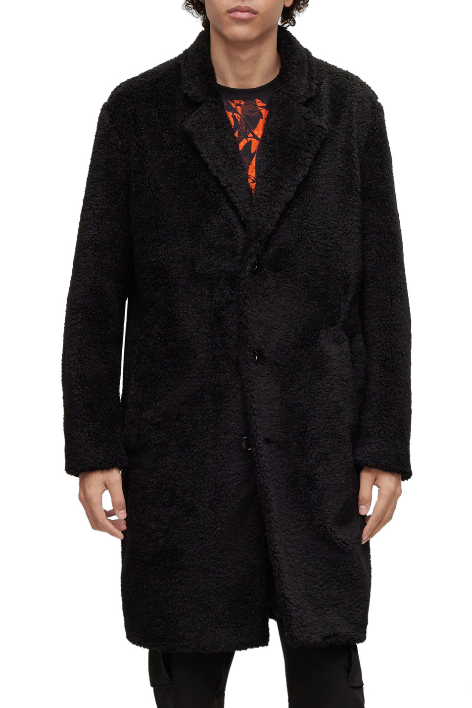 Мужской HUGO Пальто с прорезными карманами (цвет ), артикул 50484427 | Фото 3