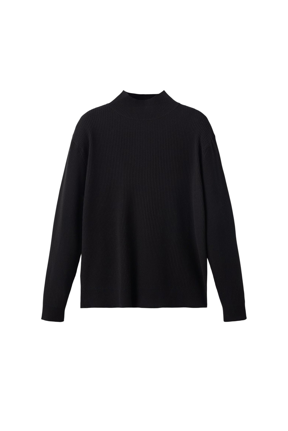 Водолазка CARINA из смесовой вискозы|Основной цвет:Черный Мужской Mango Man Водолазка CARINA из смесовой вискозы (цвет ), артикул 17069207 | Фото 1