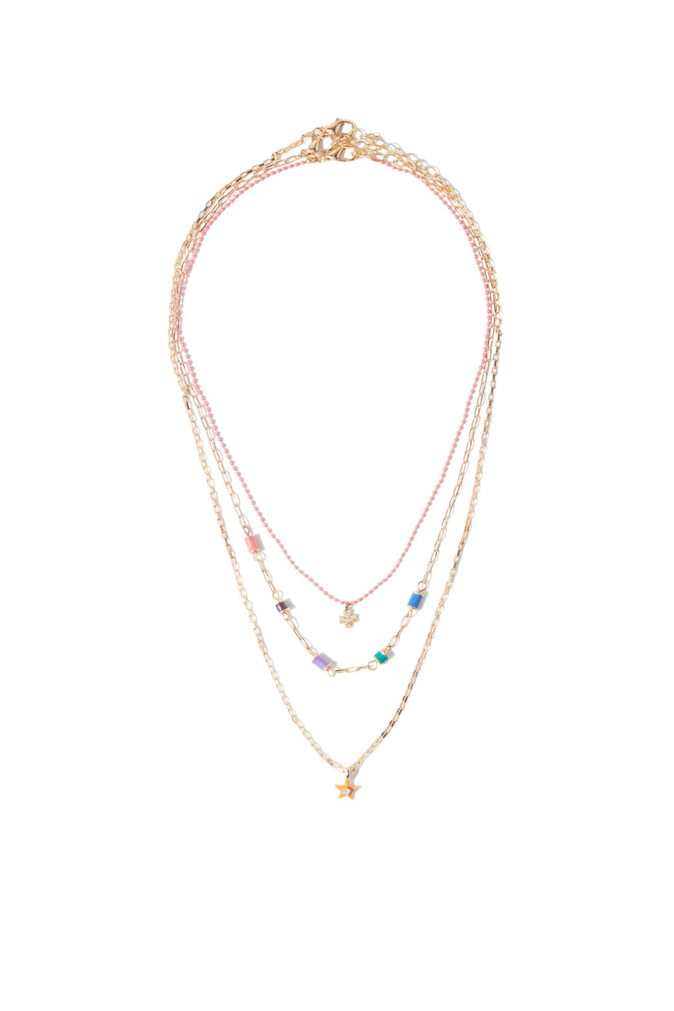 Женский Parfois Ожерелье в комплекте из 3 шт (цвет ), артикул 211246 | Фото 1