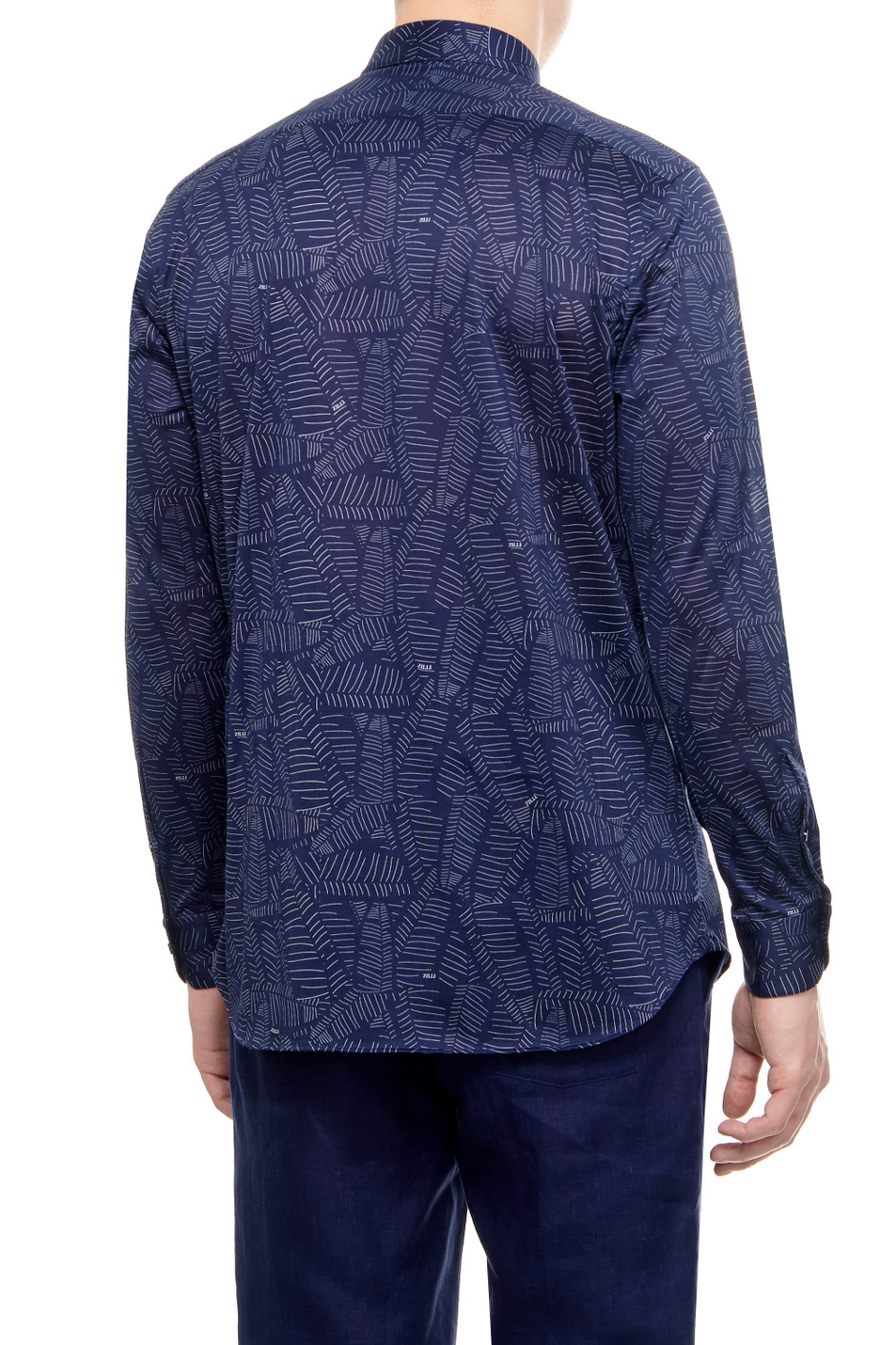 Мужской ZILLI Рубашка из натурального хлопка (цвет ), артикул CLAF01M011084030F | Фото 4