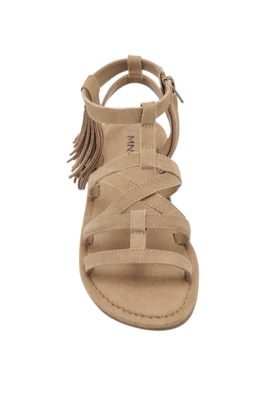 Девочкам Mango Kids Сандалии FLECOS с бахромой (цвет ), артикул 27007904 | Фото 3