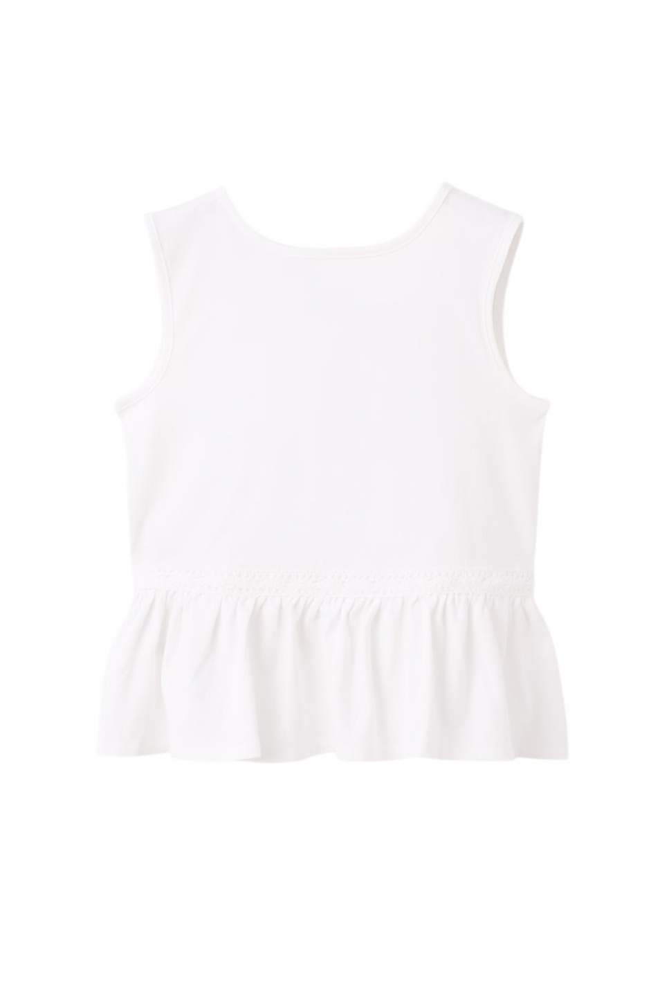 Девочкам Mango Kids Топ PALOMA из хлопка (цвет ), артикул 27007942 | Фото 1