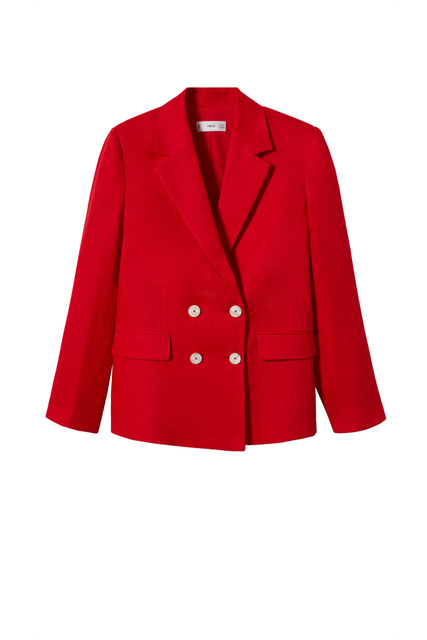 Льняной пиджак TEMPOLI|Основной цвет:Красный|Артикул:27047107 | Фото 1