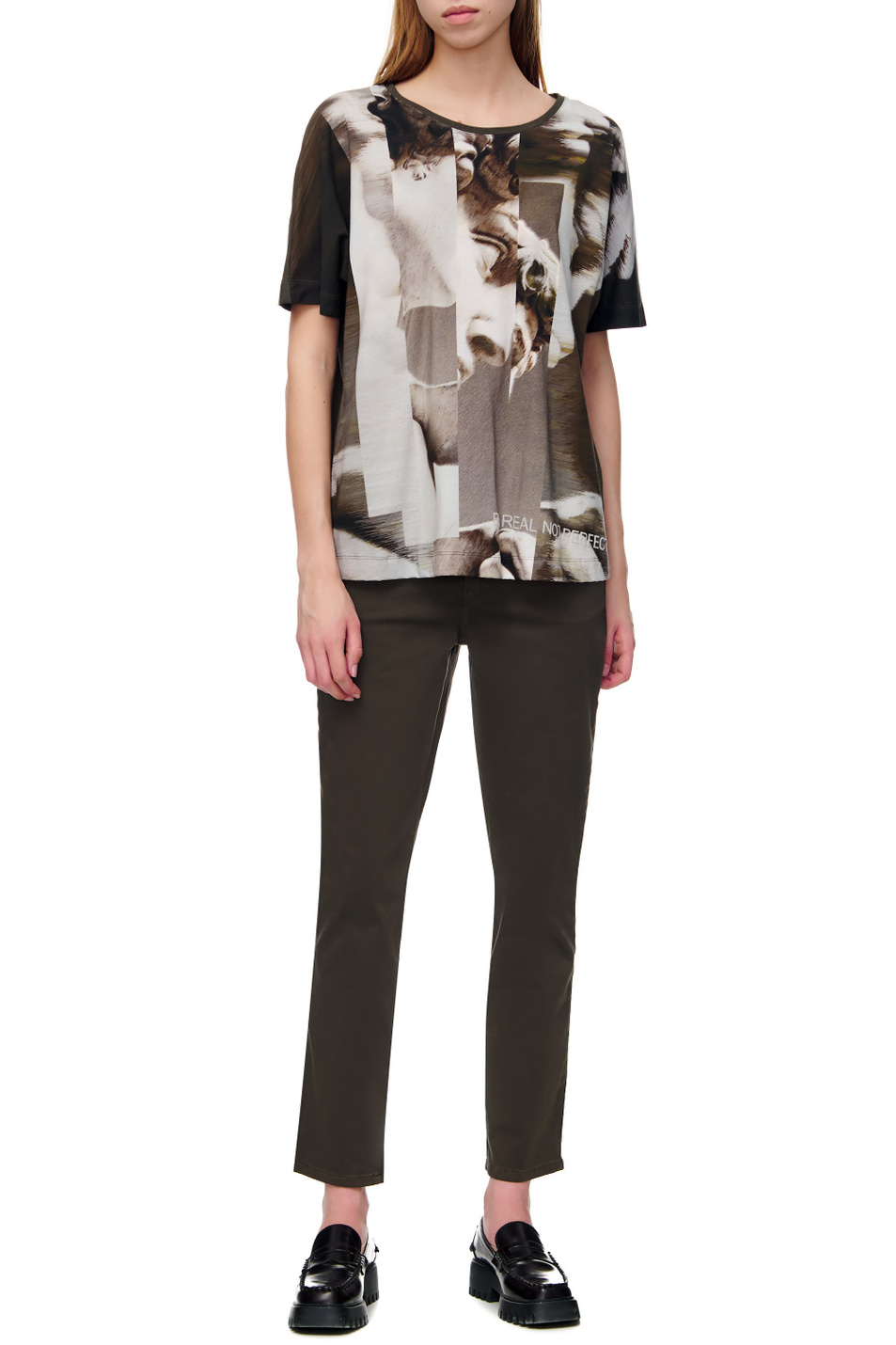 Женский Gerry Weber Укороченные джинсы (цвет ), артикул 820008-31386 | Фото 3