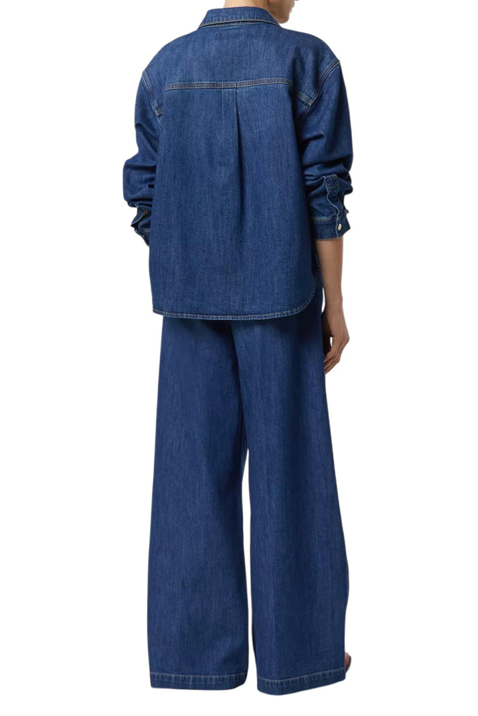 Женский Comma Рубашка джинсовая (цвет ), артикул 2176125 | Фото 4