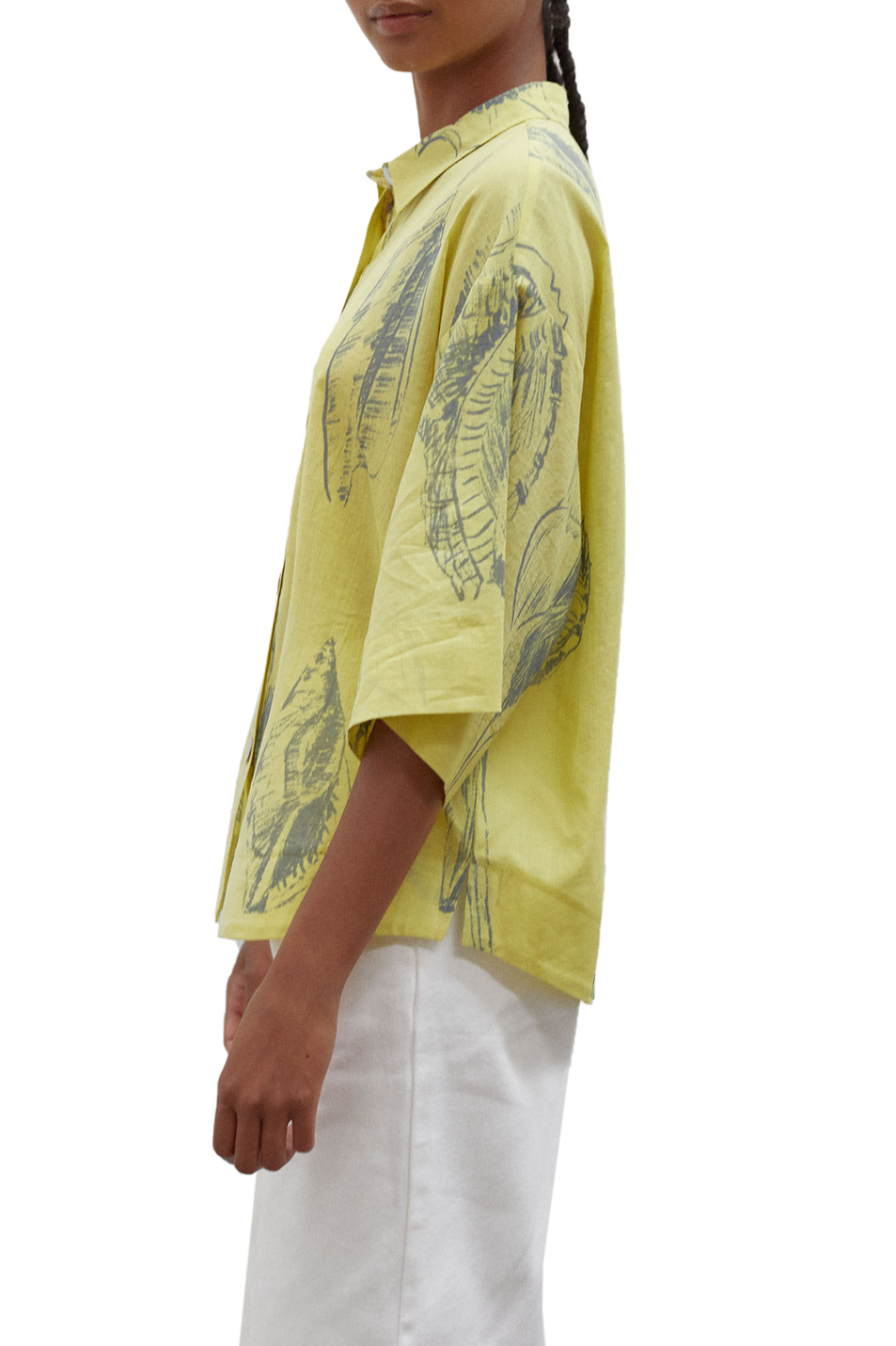 Parfois Рубашка из натурального хлопка с принтом (цвет ), артикул 190835 | Фото 4