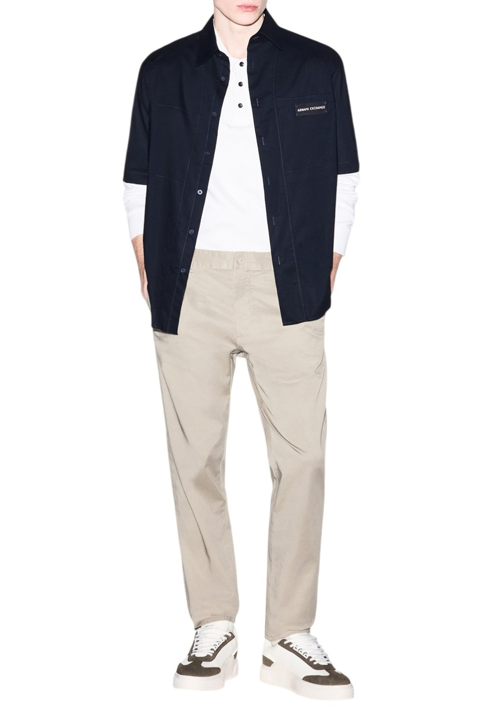 Мужской Armani Exchange Брюки однотонные (цвет ), артикул XM000626-AF13183 | Фото 2