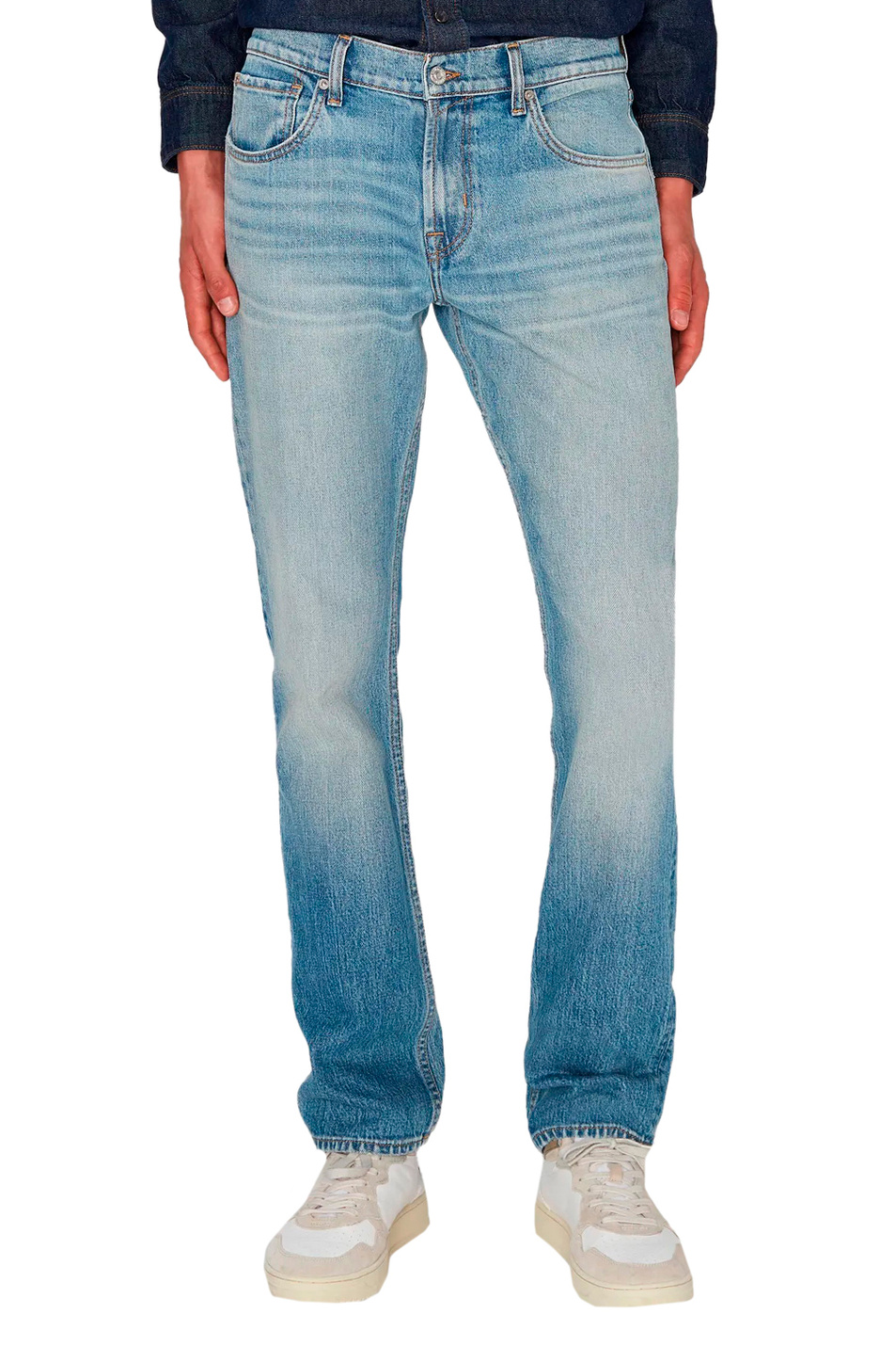 Мужской 7 for all Mankind Джинсы THE STRAIGHT Waterfall (цвет голубой), артикул JSSCC100WA | Фото 1