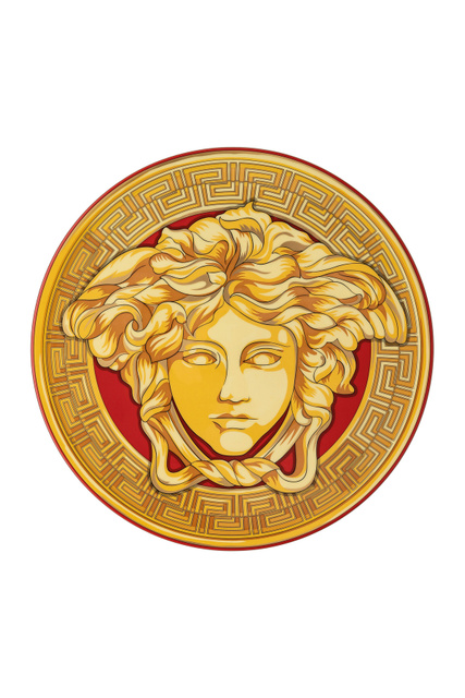 Блюдо Medusa Amplified Golden Coin сервировочное. 33 см|Основной цвет:Золотой|Артикул:19300-409956-12843 | Фото 1