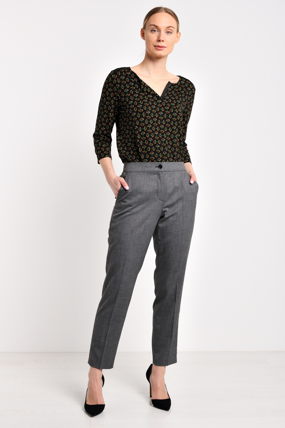 Женский Gerry Weber Блузка из вискозы (цвет ), артикул 170155-44115 | Фото 4