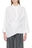 Женский Dorothee Schumacher Рубашка POPLIN POWER из эластичного хлопка (цвет ), артикул 348226 | Фото 4