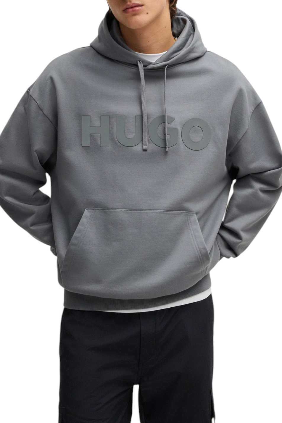 Мужской HUGO Худи Ditchle из хлопка (цвет ), артикул 50529090 | Фото 3