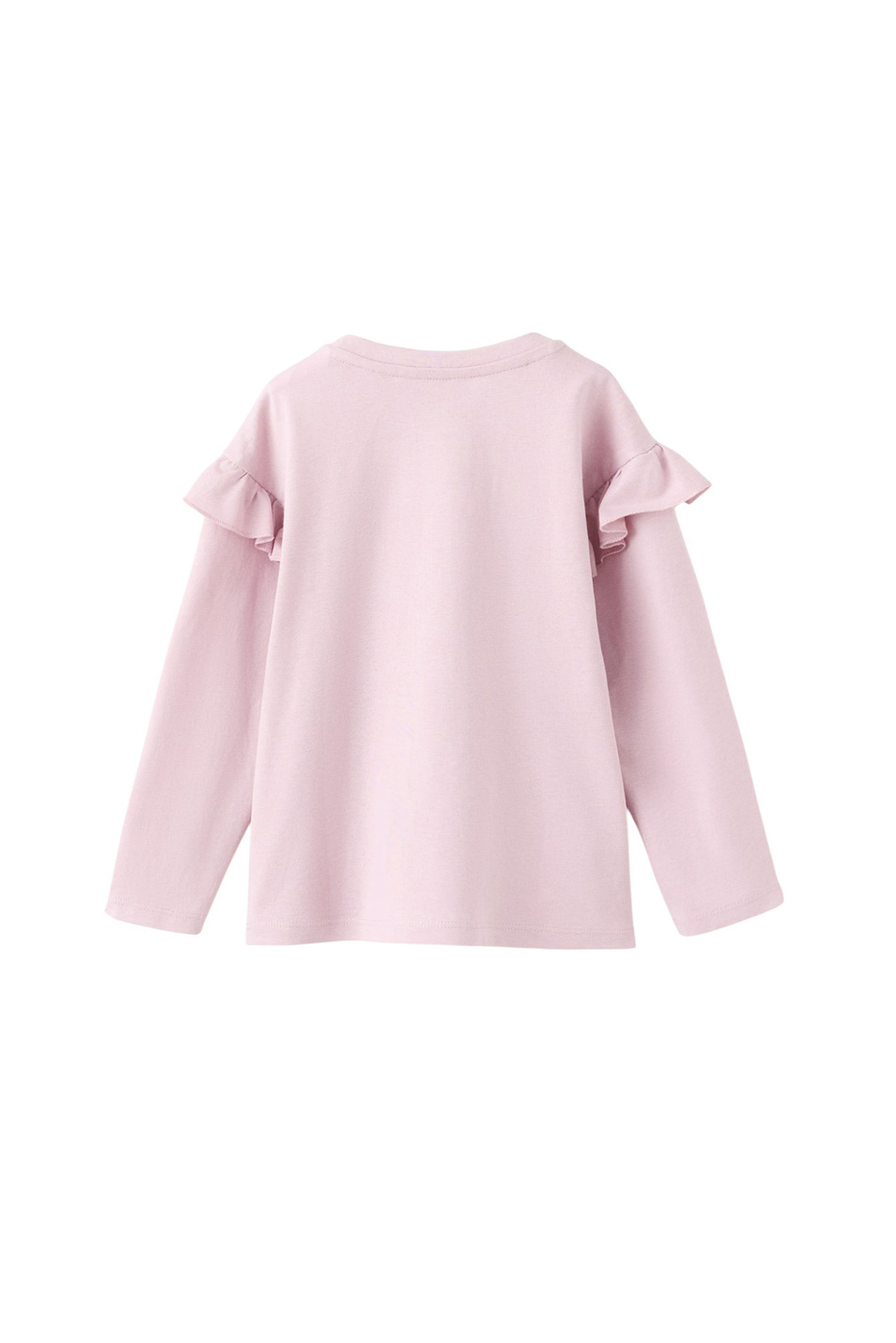 Девочкам Mango Kids Лонгслив HKCAR с оборками (цвет ), артикул 27001328 | Фото 2