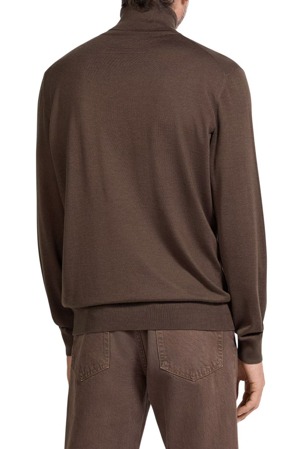 Мужской Zegna Водолазка из кашемира и шелка (цвет ), артикул UGJ00A2-120-M96 | Фото 3