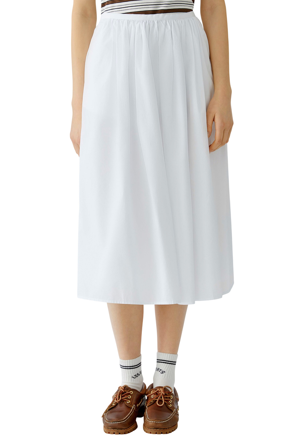 Женский OUI Юбка из хлопка (цвет ), артикул 97106 | Фото 4