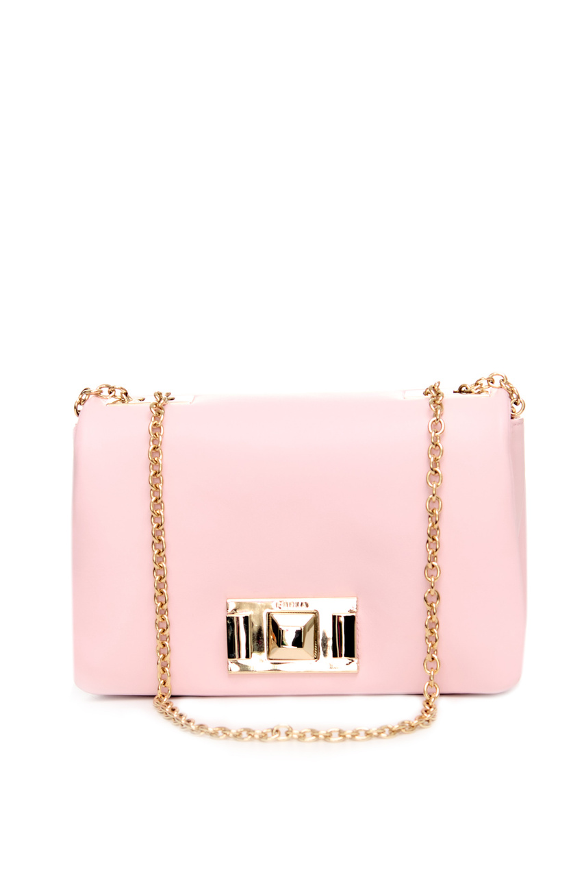 Сумка кросс-боди FURLA LULU MINI из натуральной кожи|Основной цвет:Розовый|Артикул:WB00898-BX1709 | Фото 1