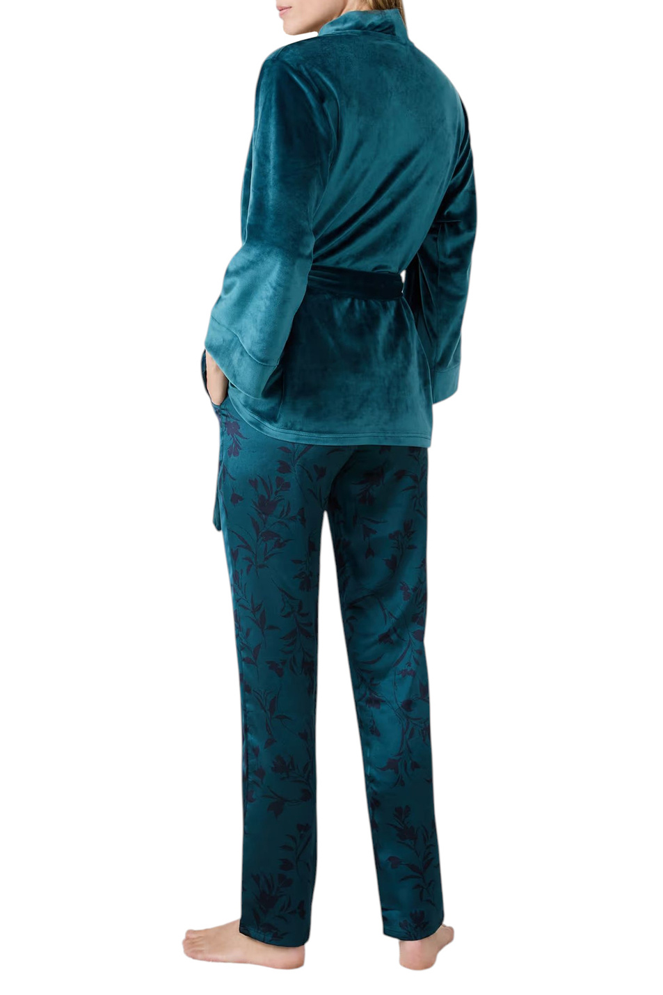 Женский Etam Костюм домашний VERA (жакет, топ, брюки) (цвет ), артикул 6555988 | Фото 3