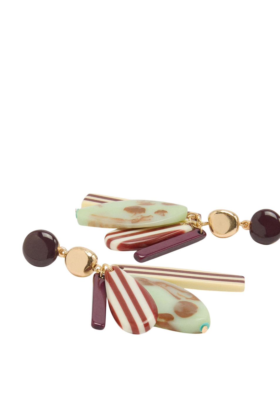 Женский Parfois Серьги длинные со смолой (цвет ), артикул 244858 | Фото 2