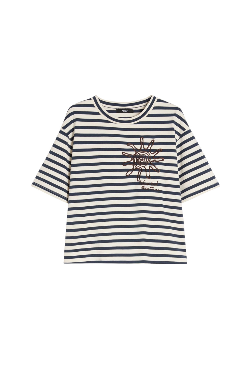 Женский Weekend Max Mara Футболка SABATO с вышивкой (цвет ), артикул 2615941112 | Фото 1