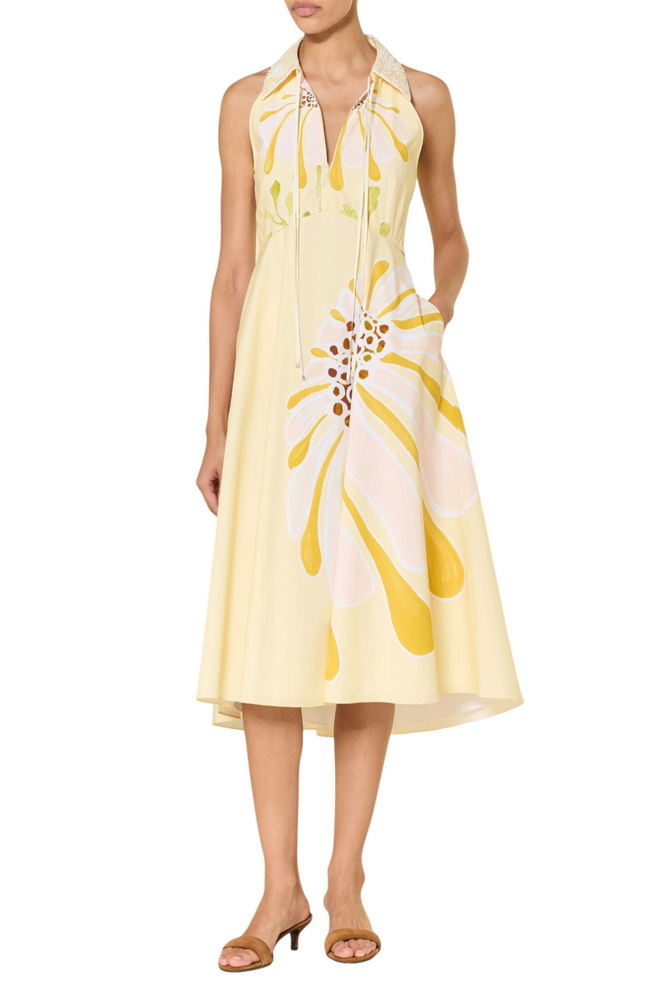 Женский Dorothee Schumacher Платье с принтом и вышивкой (цвет ), артикул 448104 | Фото 2