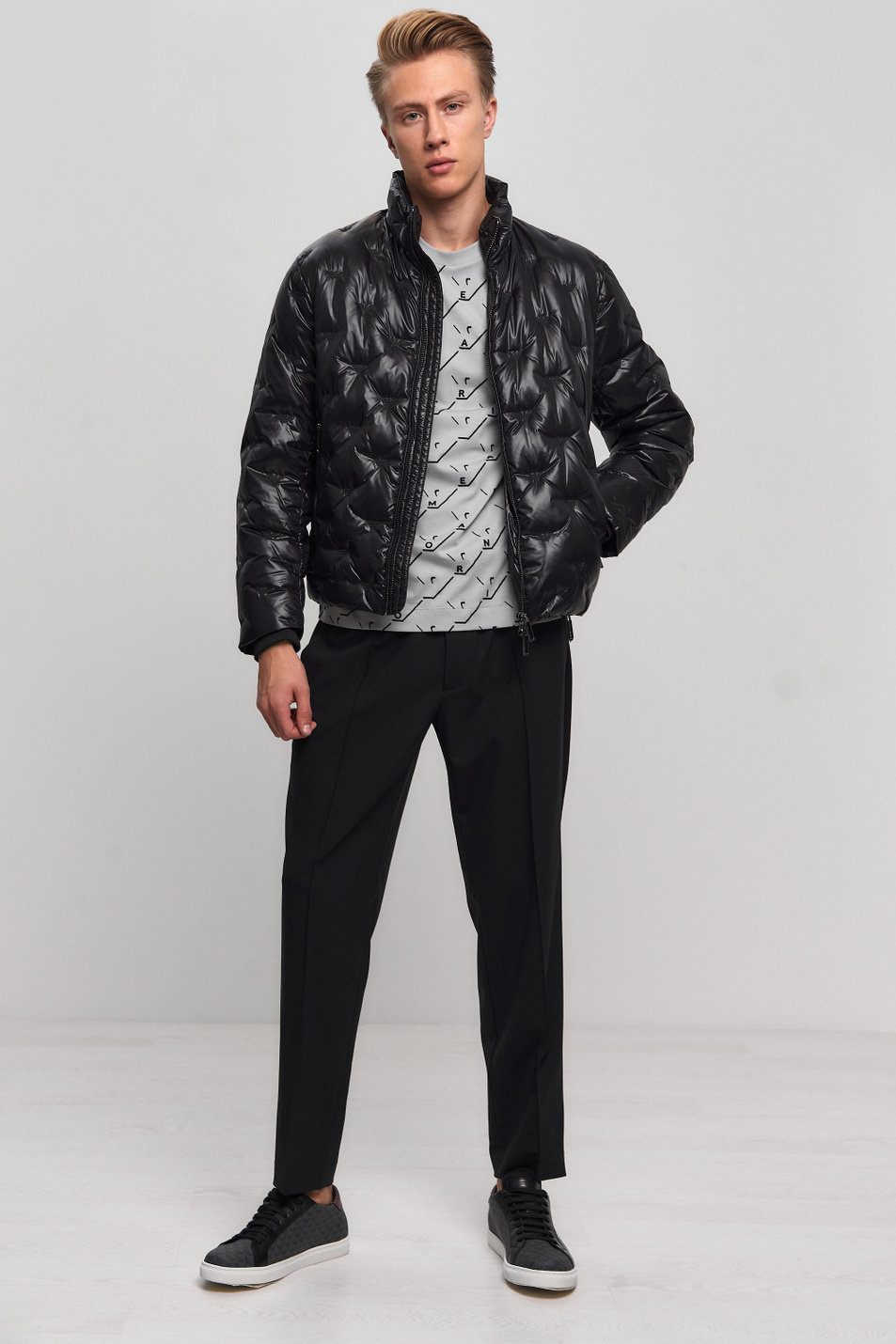 Мужской Emporio Armani Утепленная стеганая куртка из нейлона (цвет ), артикул 6H1BM2-1NLXZ | Фото 2