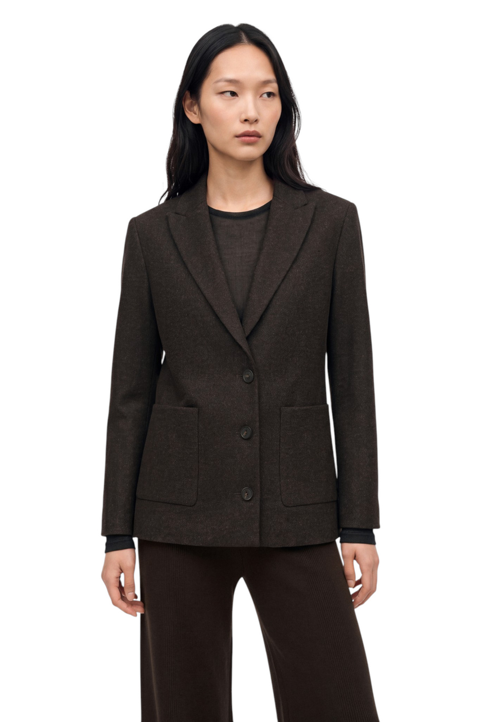 Женский Max Mara Пиджак AGITARE однотонный (цвет ), артикул 2626916048 | Фото 4