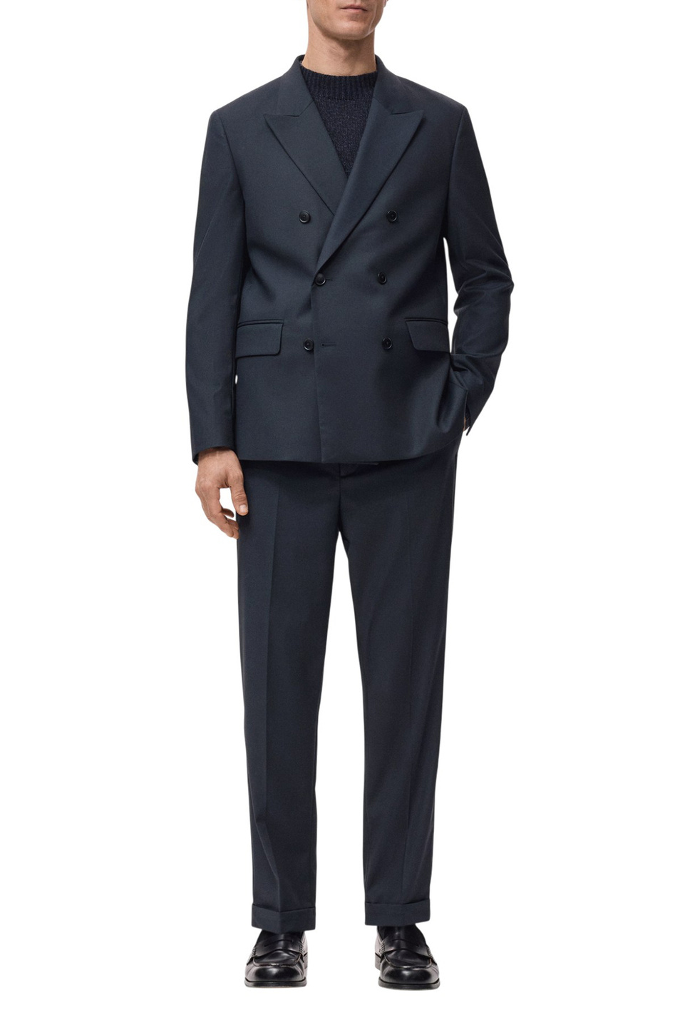 Мужской Mango Man Брюки BOSTONE приталенного кроя (цвет ), артикул 27041220 | Фото 2