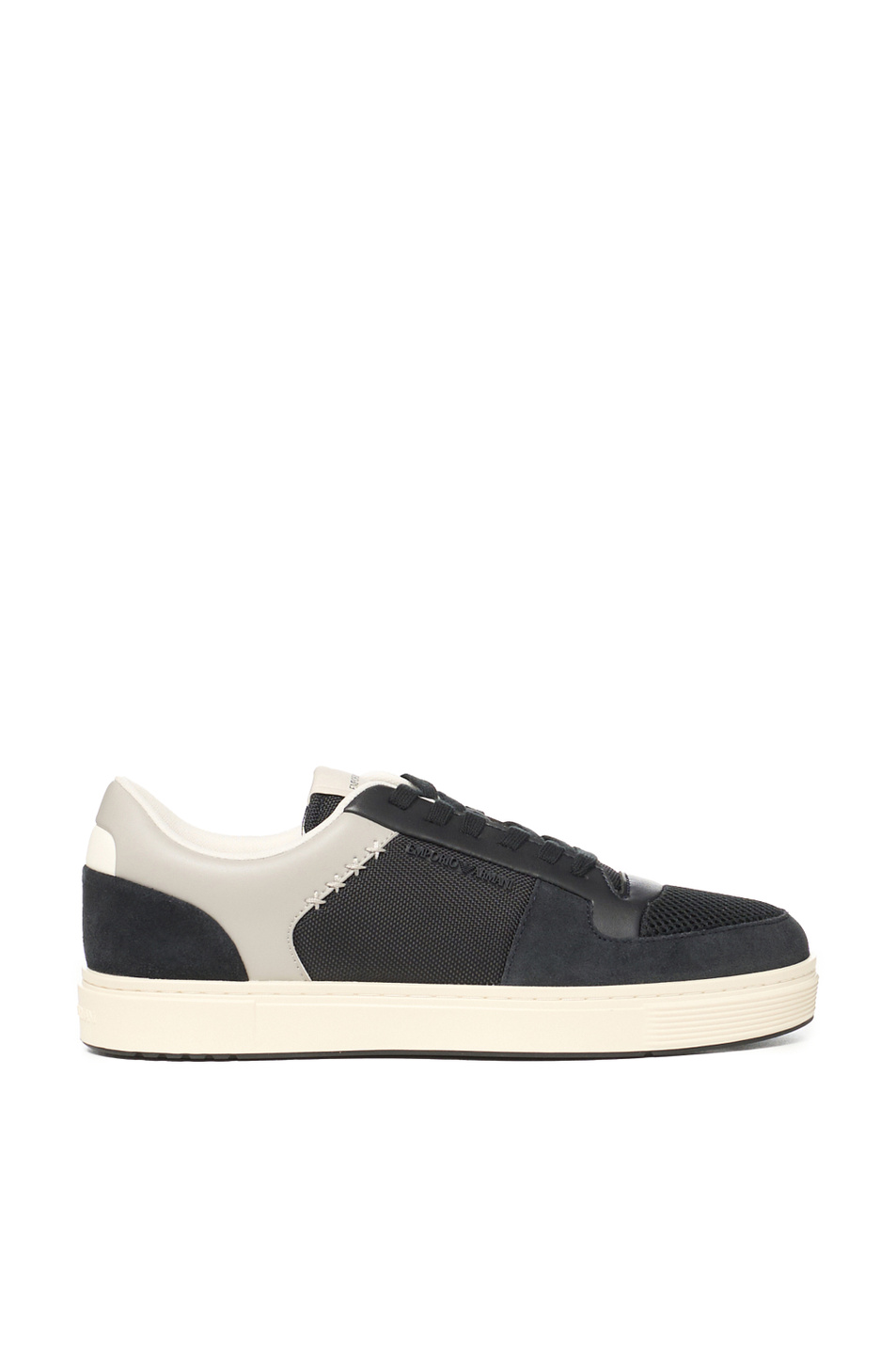 Мужской Emporio Armani Кеды из комбинированного материала (цвет ), артикул EM005293-AF24321 | Фото 1
