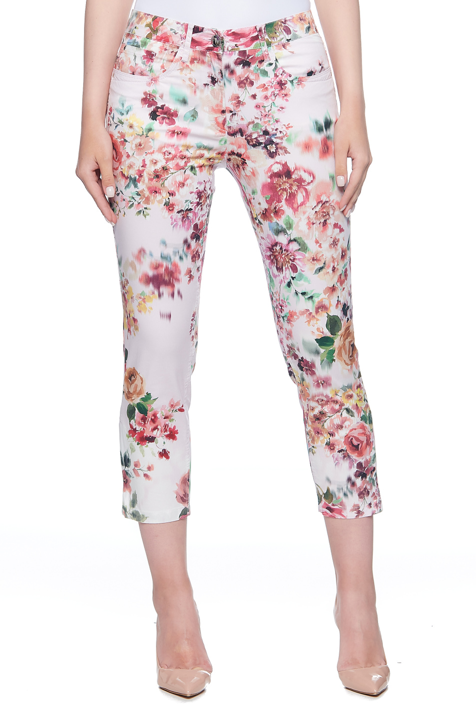 Zerres Укороченные брюки с цветочным принтом (цвет ), артикул 3763275-SARAH | Фото 1