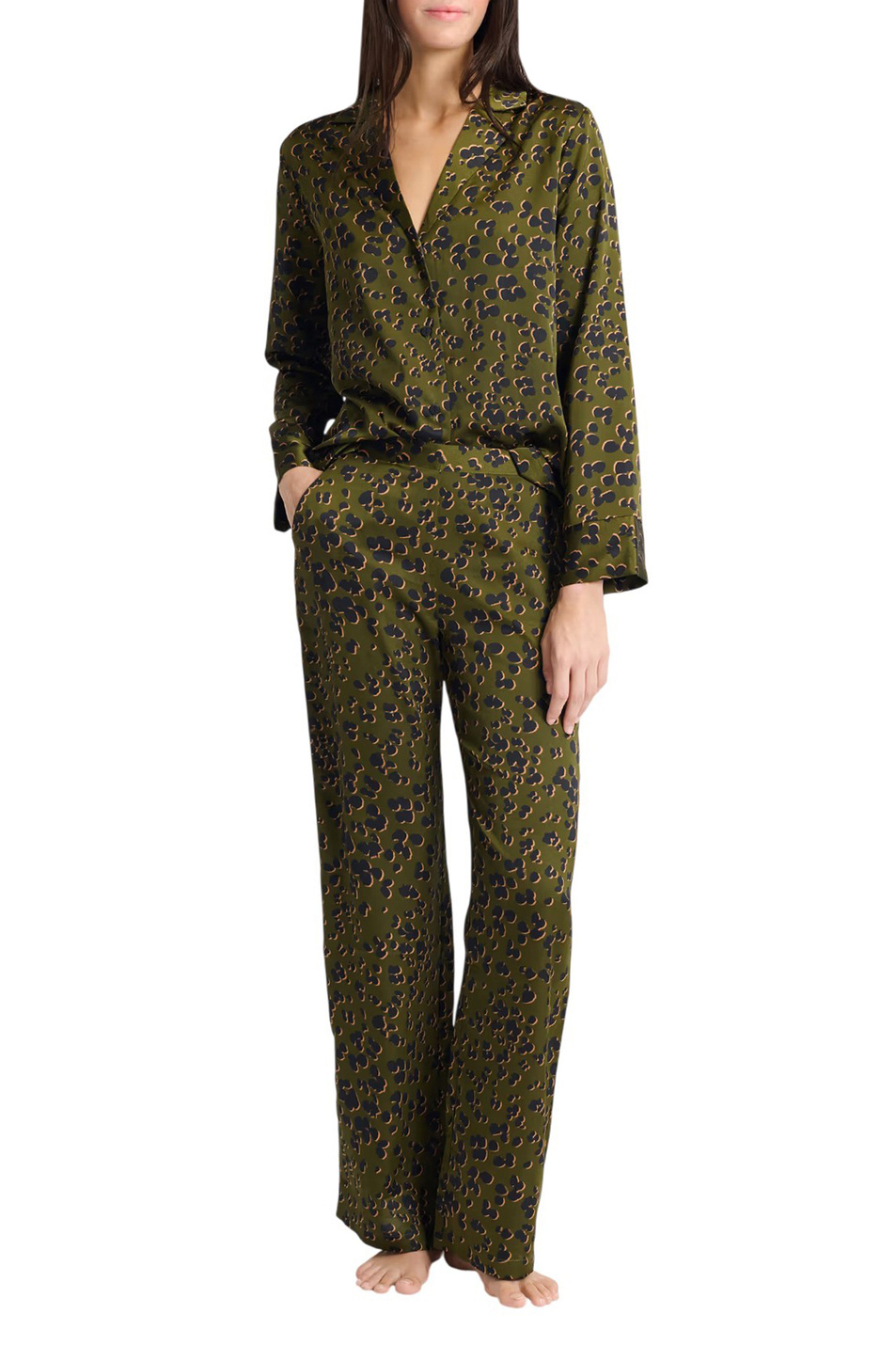 Женский Etam Брюки LAINA с принтом (цвет ), артикул 6555902 | Фото 2