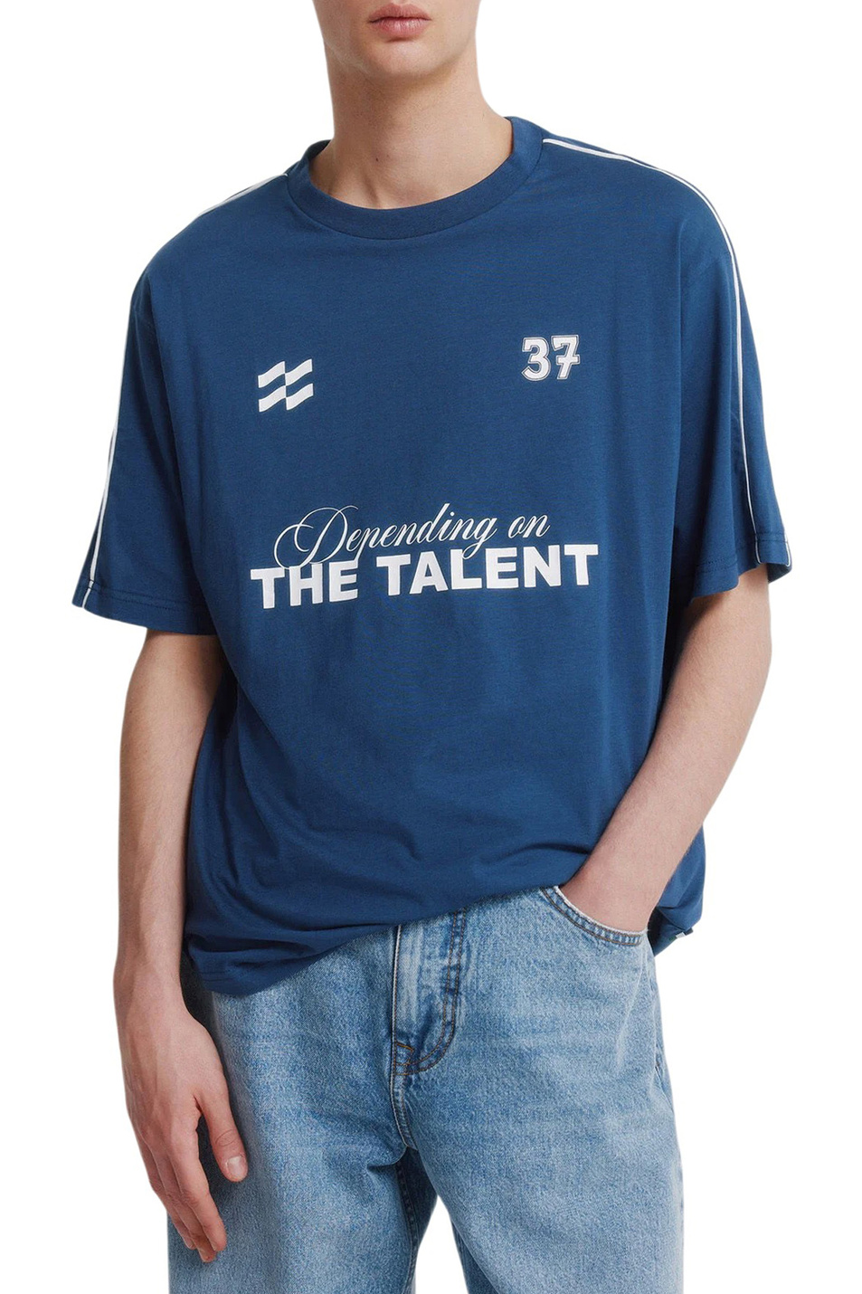 Мужской Springfield Футболка из хлопка (цвет ), артикул 0263441 | Фото 1