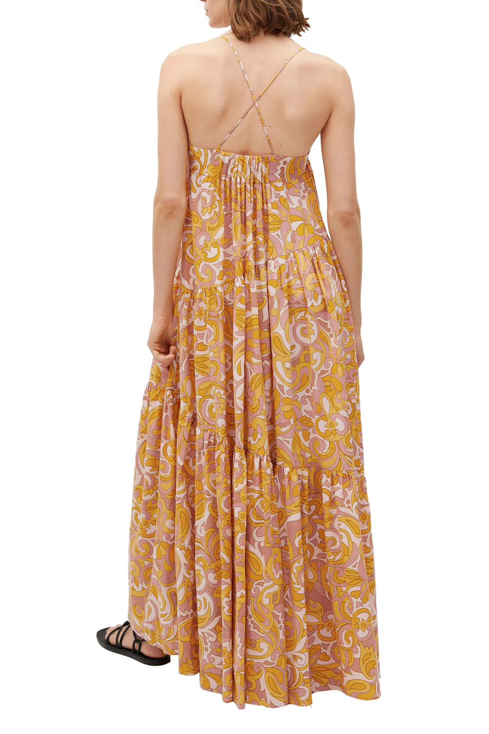 Женский Mango Платье PARACHUT с воланом (цвет ), артикул 17071077 | Фото 3