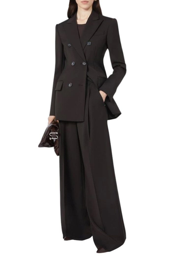 Женский Sportmax Брюки VELA из шерсти (цвет ), артикул 2522136021 | Фото 3