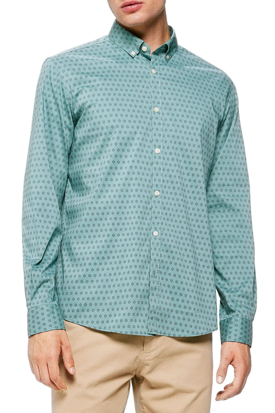 Мужской Springfield Рубашка с принтом (цвет ), артикул 1516612 | Фото 3